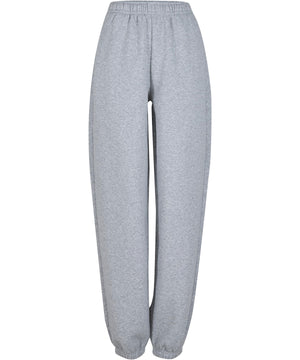 Women’s Fluffy Sweatpants in Heather Grey, front view