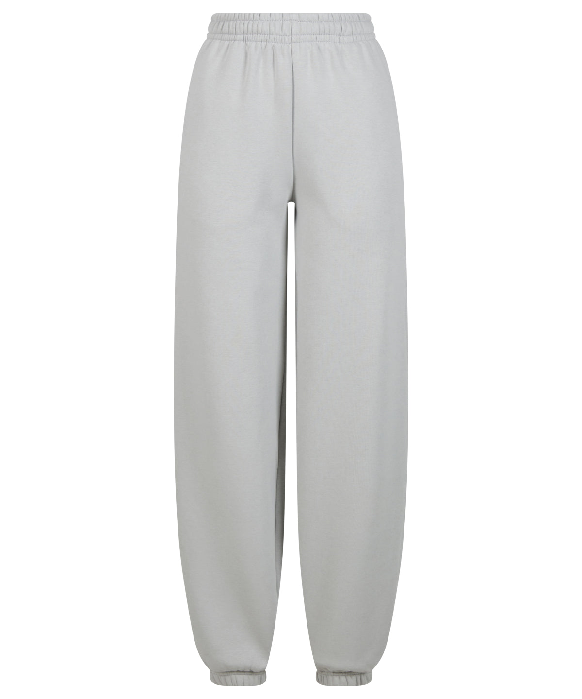 Women’s Fluffy Sweatpants in Light Asphalt, front view