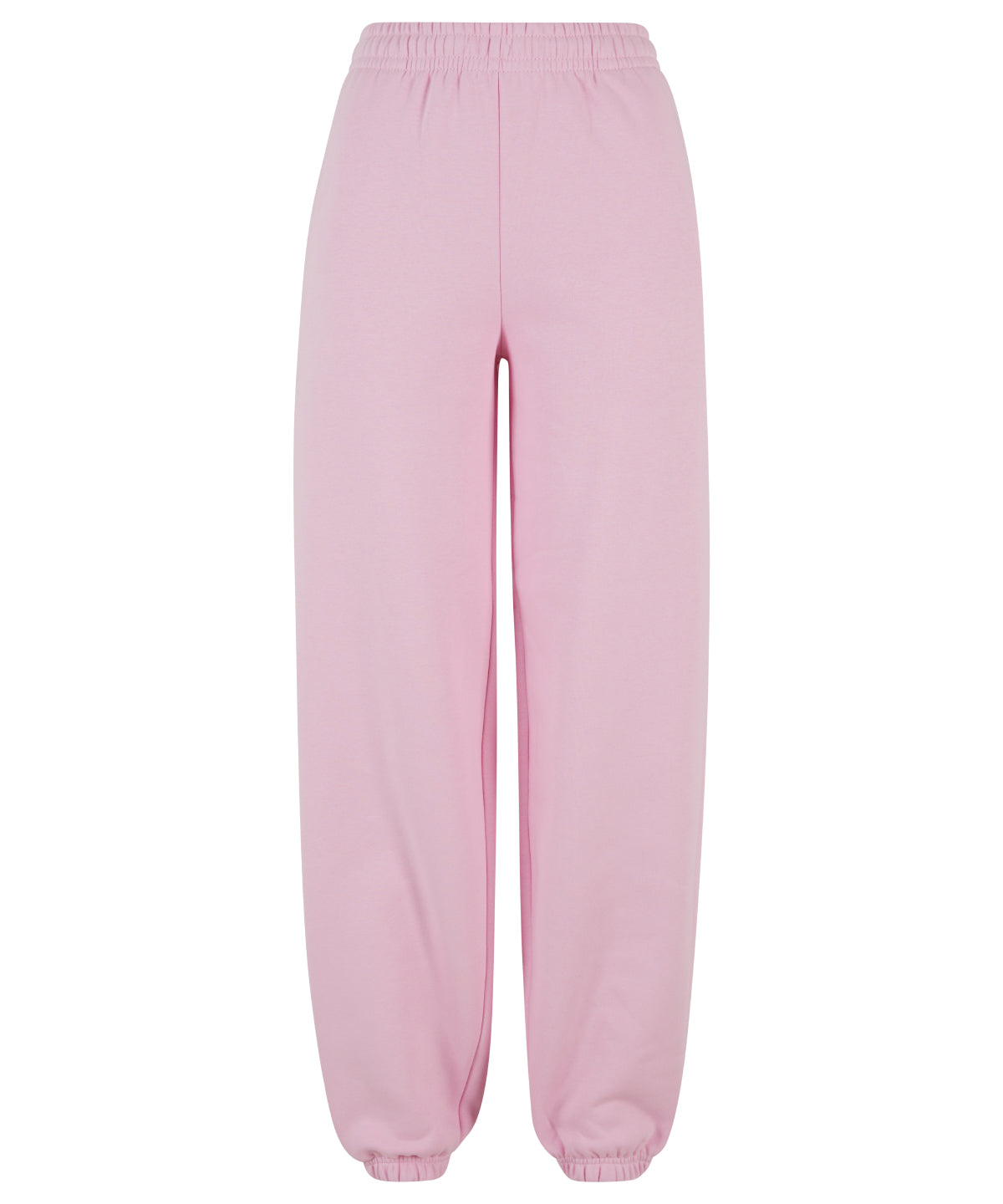 Women’s Fluffy Sweatpants in Soft Pink, front view
