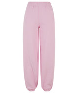 Women’s Fluffy Sweatpants in Soft Pink, front view