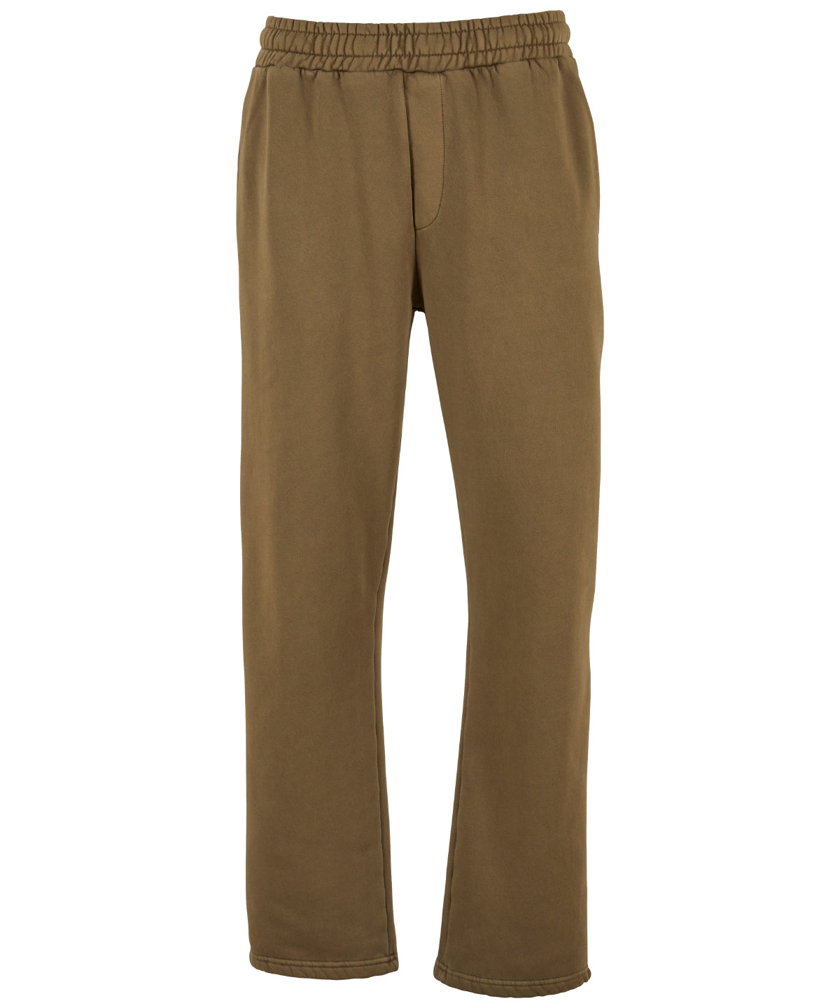 Vintage Heavy Trackpants in Warm Khaki, front view