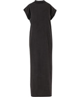 Women’s Vintage Long Dress in Black, front view