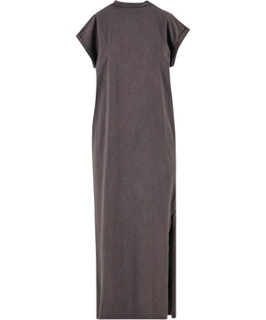 Women’s Vintage Long Dress in Magnet, front view
