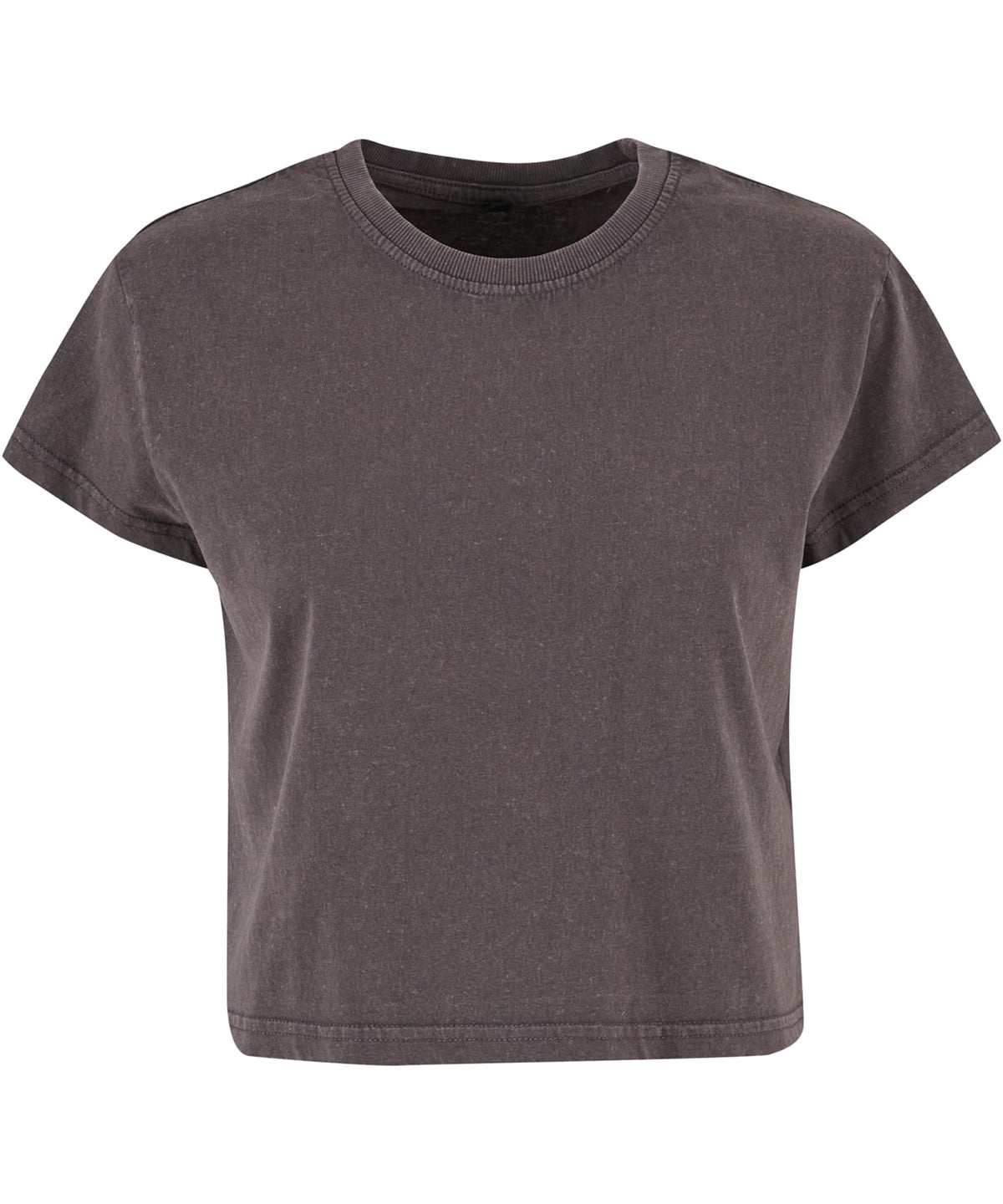 Women’s Vintage Cropped Tee in Magnet, front view
