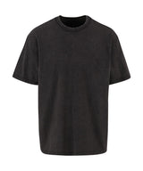 Vintage Heavy Loose Tee in Black, front view