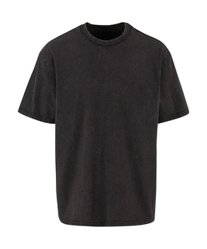 Vintage Heavy Loose Tee in Black, front view