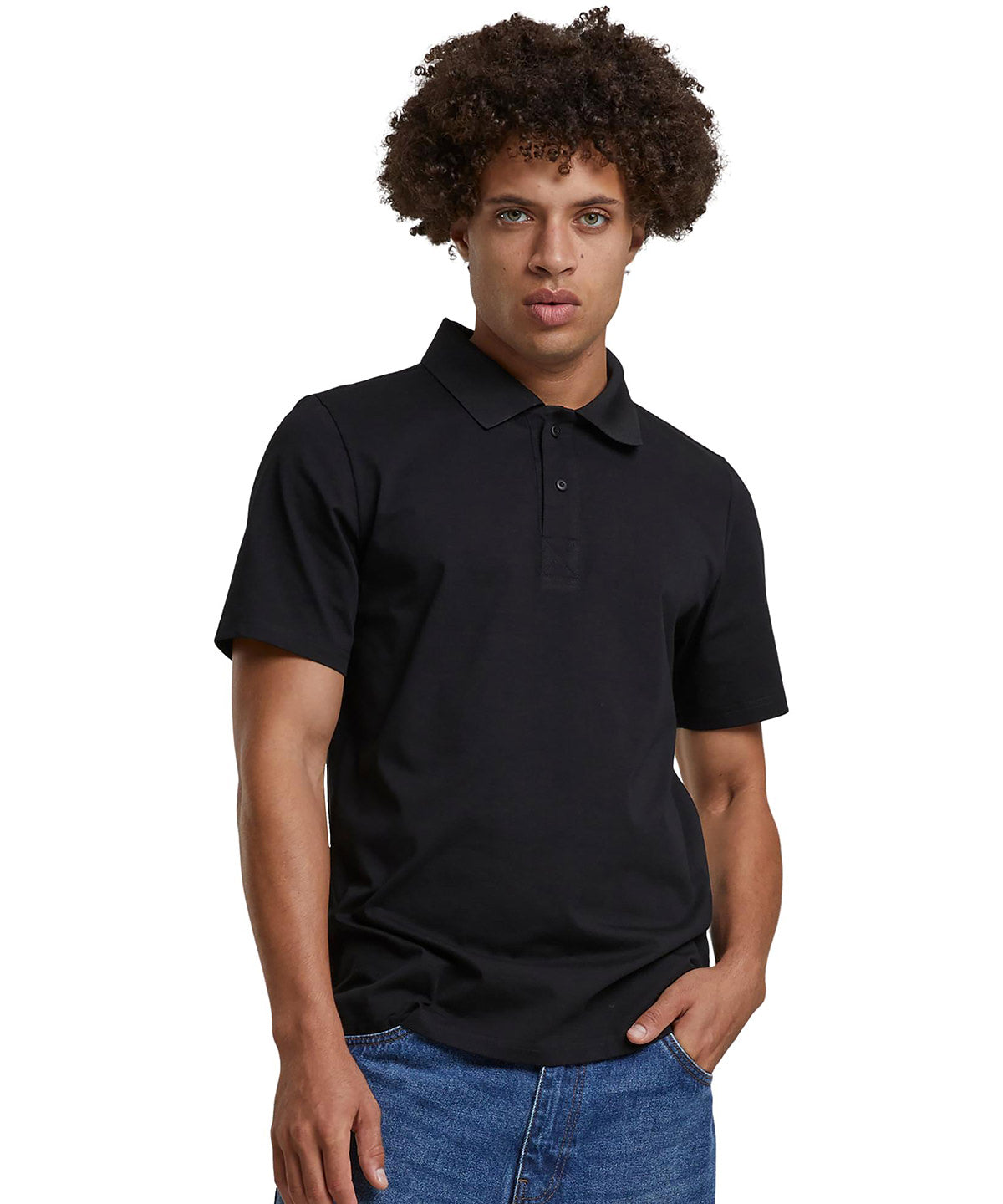Lifestyle photo of the Sorona Polo Tee