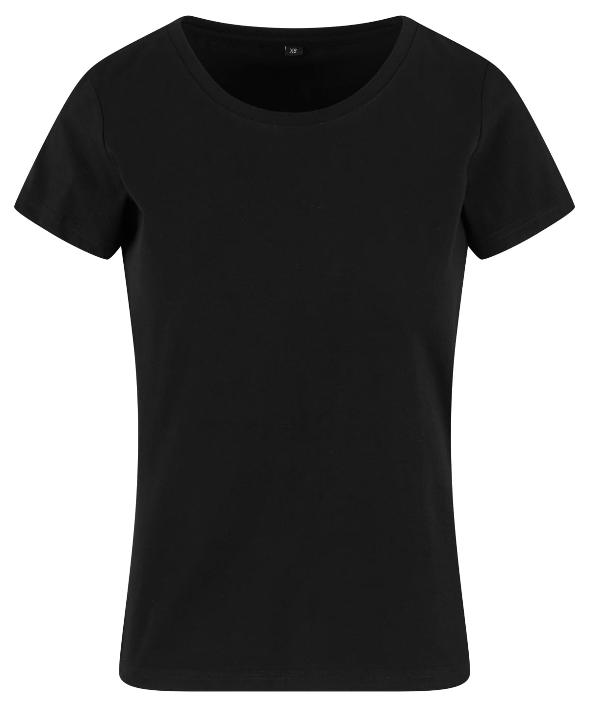 Women’s Sorona Regular Tee in Black, front view