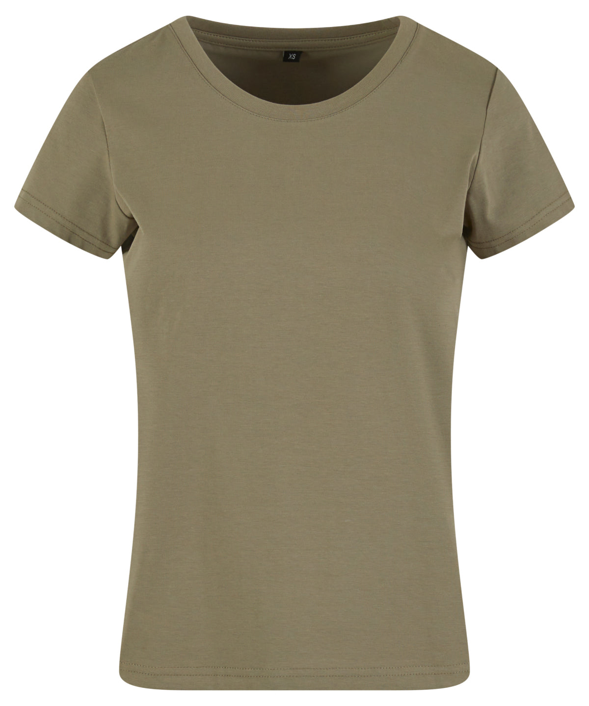 Women’s Sorona Regular Tee in Pale Olive, front view