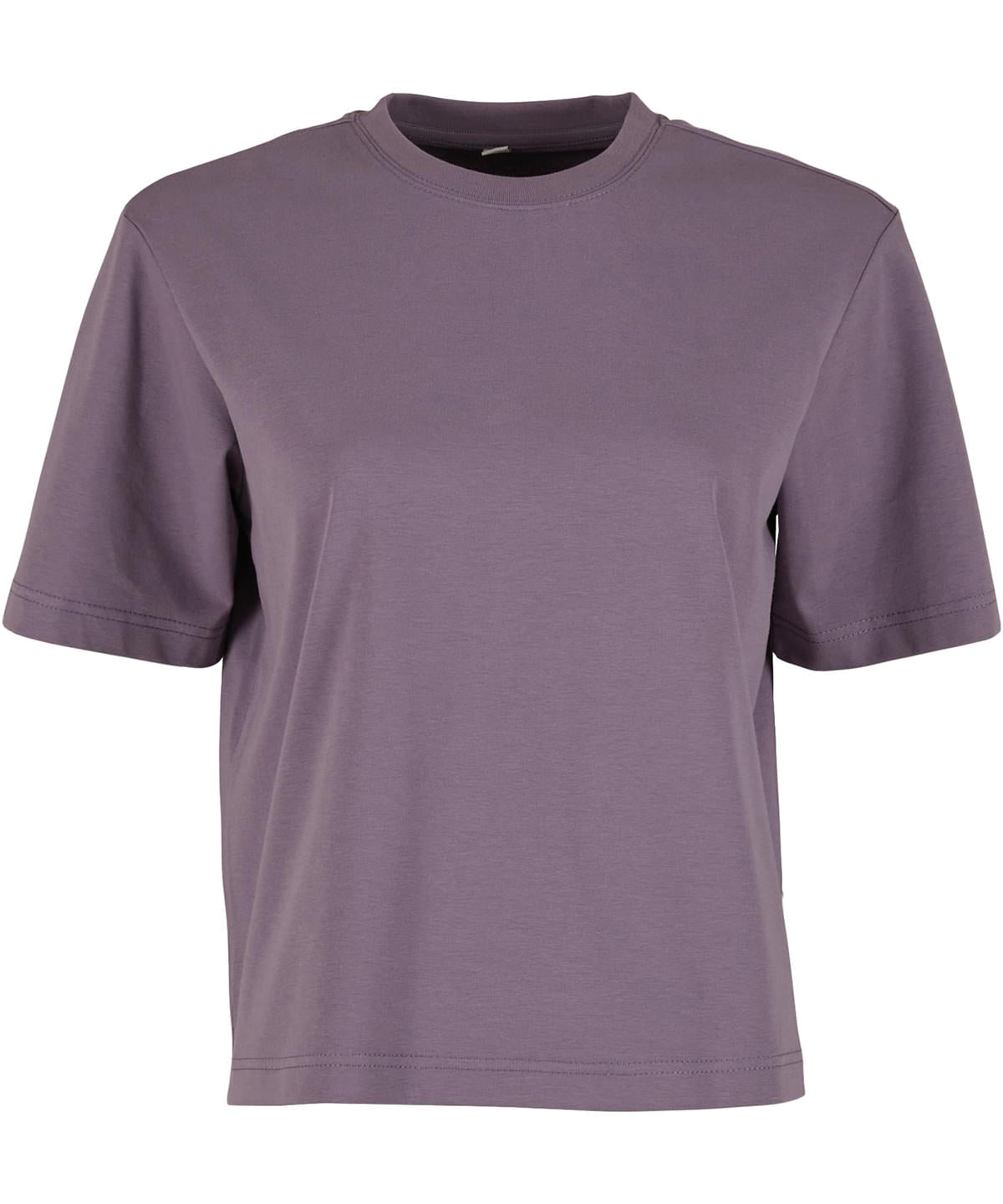 Women’s Sorona Loose-Fit Tee in Dusty Purple, front view