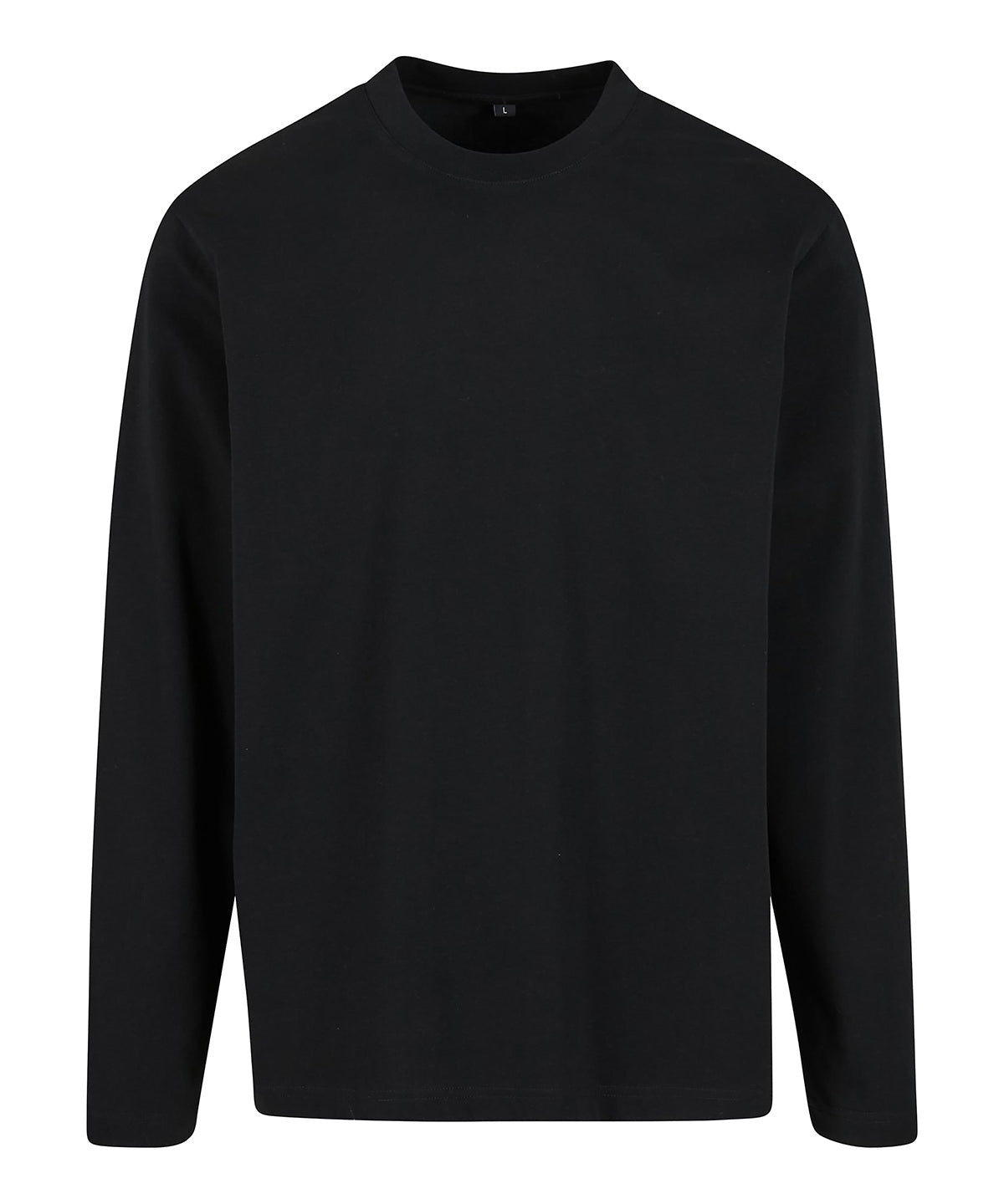 Sorona Loose Long Sleeve in Black, front view