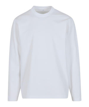 Sorona Loose Long Sleeve in White, front view