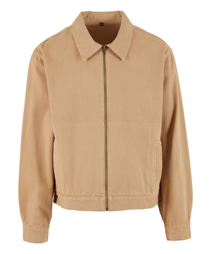 Basic Workwear Jacket in Union Beige, front view