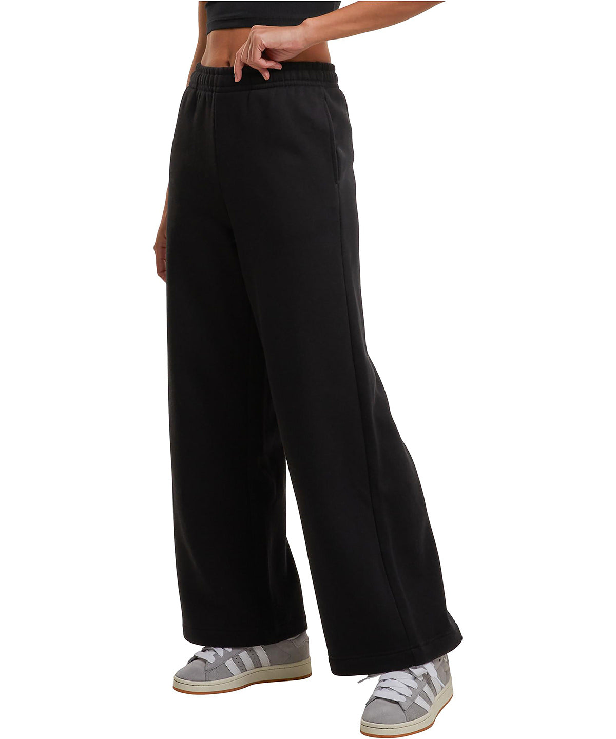 Lifestyle photo of the Women’s Wide-Leg Sweatpants