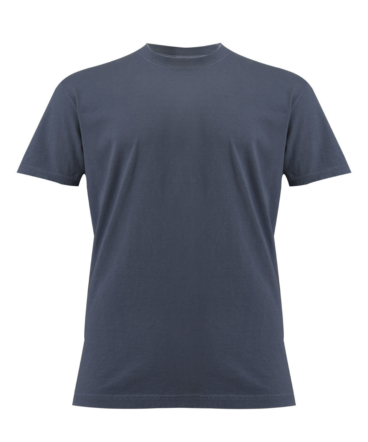 Heavyweight Adult T-Shirt in Blue Jean, front view