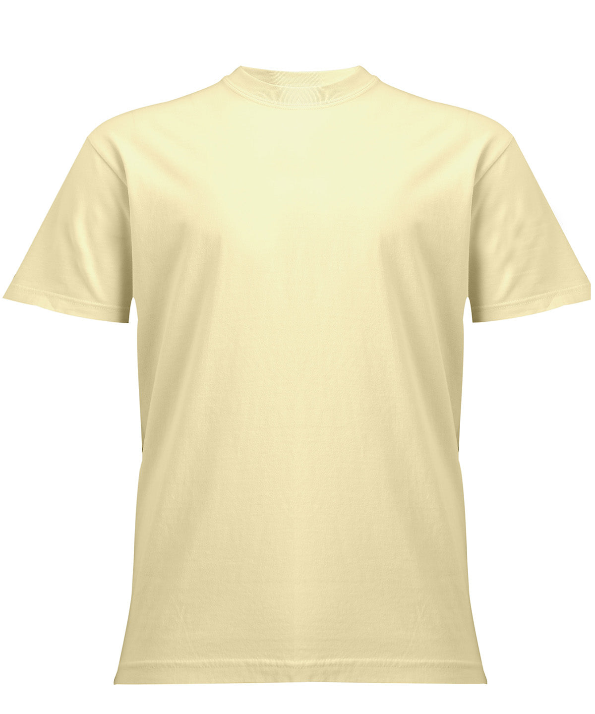 Heavyweight Adult T-Shirt in Butter, front view