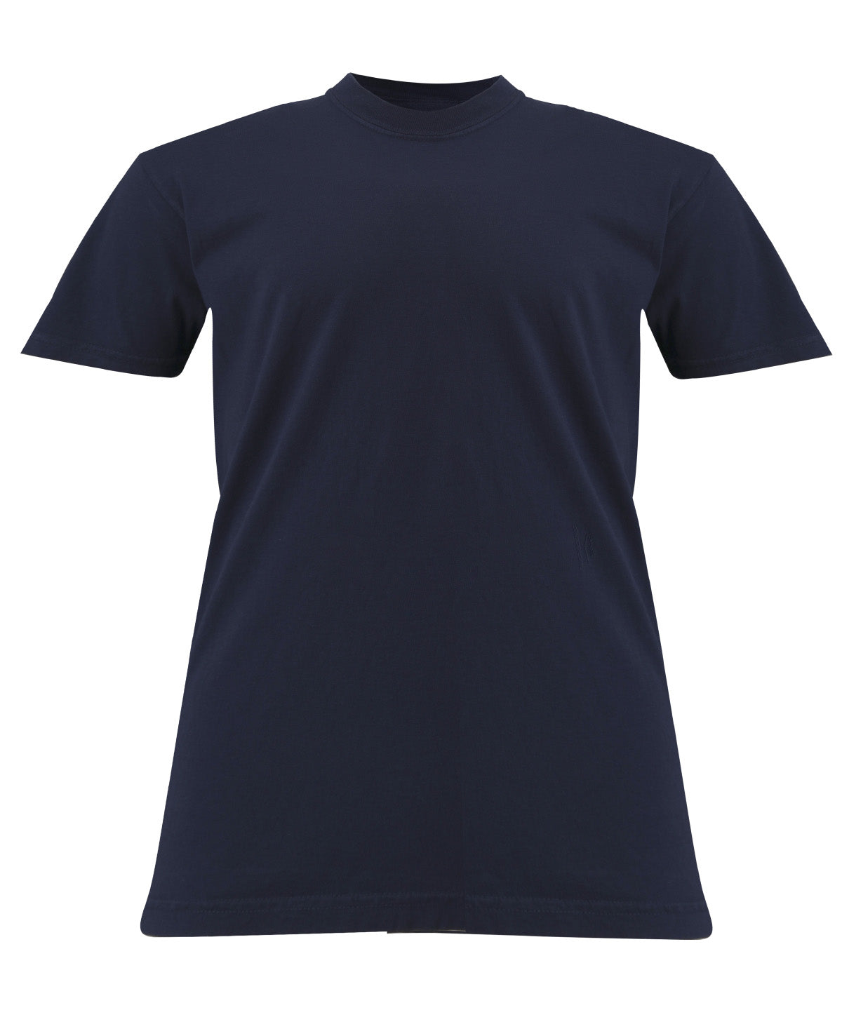 Heavyweight Adult T-Shirt in True Navy, front view