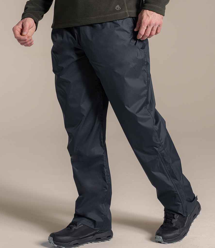 Expert Packable Overtrousers II in Black, model photo (1)