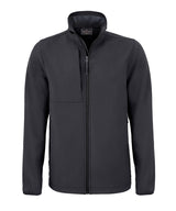 Expert Basecamp Softshell Jacket in Carbon Grey, front view