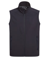 Expert Basecamp II Softshell Bodywarmer in Navy, front view