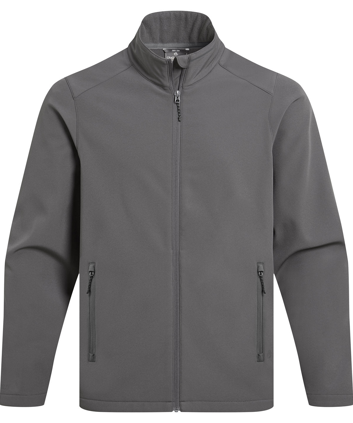 Expert Basecamp II Softshell Jacket in Carbon Grey, front view