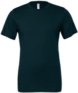 Unisex Jersey Crew Neck T-Shirt in Atlantic, front view