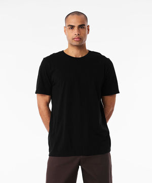 Lifestyle photo of the Unisex Jersey Crew Neck T-Shirt