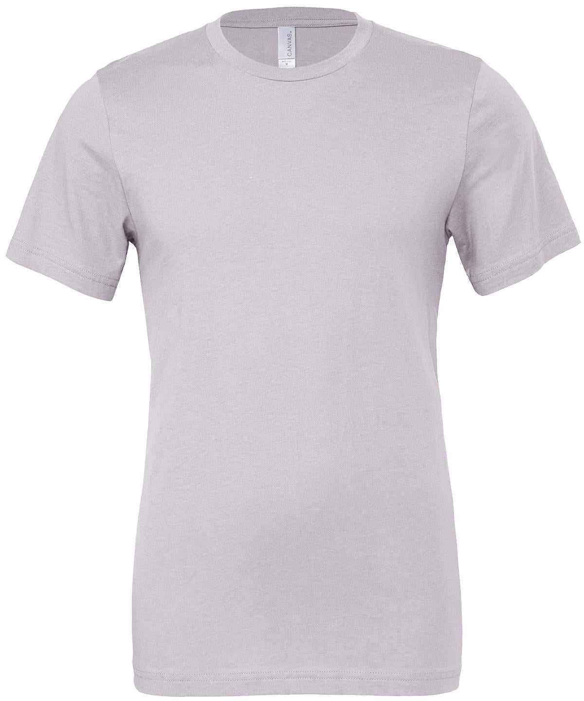 Unisex Jersey Crew Neck T-Shirt in Lavender Dust, front view