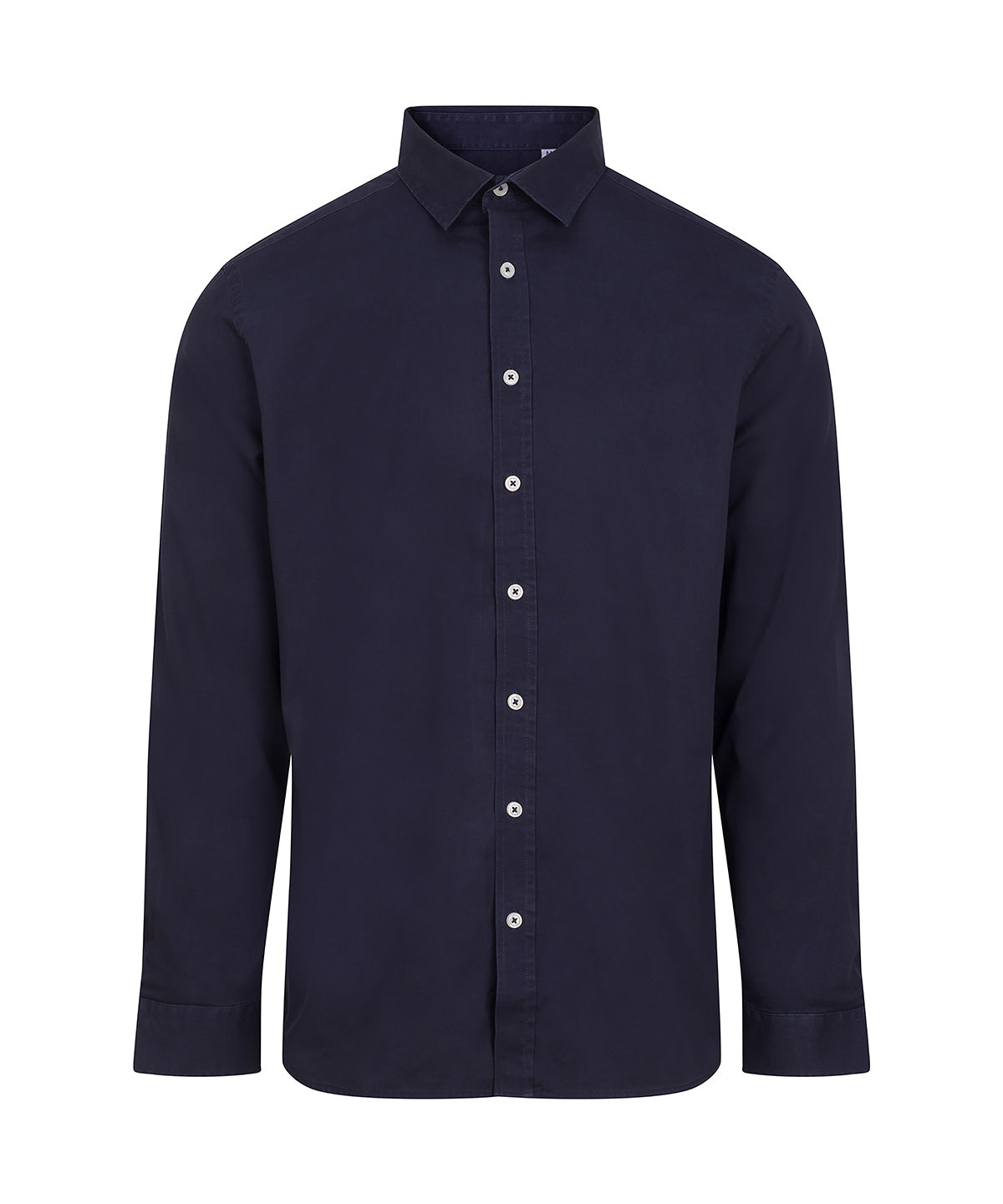 Casual Shirt in Washed Navy, front view