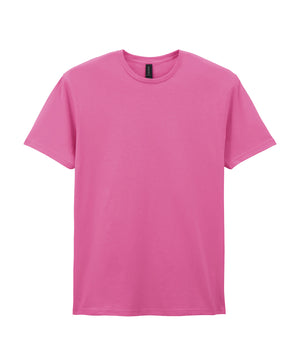Softstyle™ Adult Ringspun T-Shirt in Azalea, front view