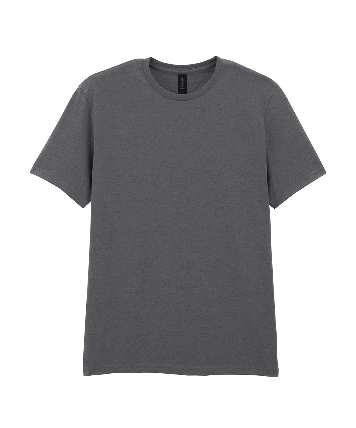 Softstyle™ Adult Ringspun T-Shirt in Charcoal, front view