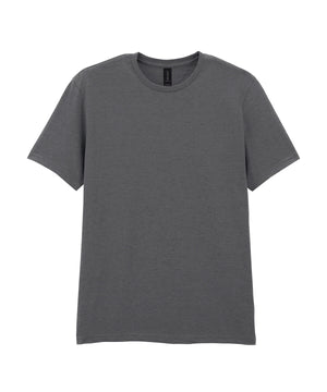 Softstyle™ Adult Ringspun T-Shirt in Charcoal, front view