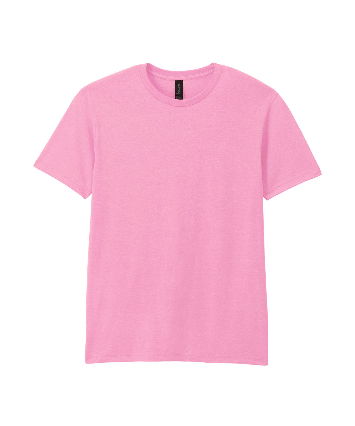 Softstyle™ Adult Ringspun T-Shirt in Fan Candy Pink, front view