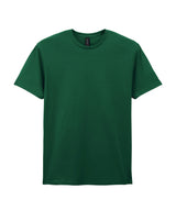 Softstyle™ Adult Ringspun T-Shirt in Fan Dark Green, front view