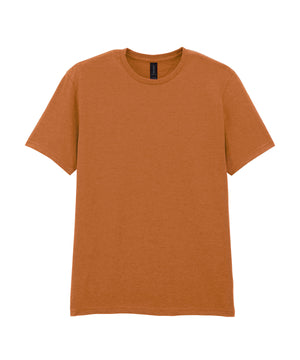 Softstyle™ Adult Ringspun T-Shirt in Fan Texas Orange, front view