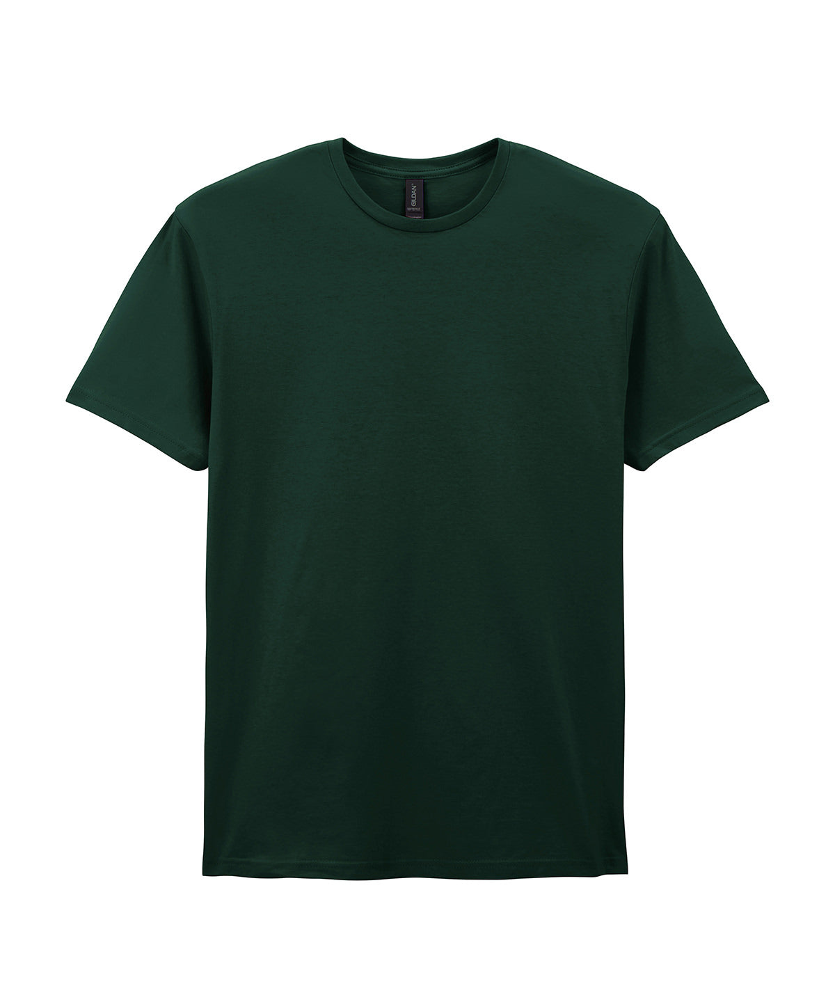 Softstyle™ Adult Ringspun T-Shirt in Forest Green, front view