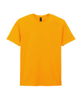 Softstyle™ Adult Ringspun T-Shirt in Gold, front view