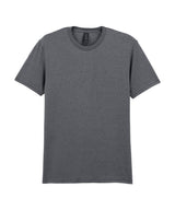 Softstyle™ Adult Ringspun T-Shirt in Graphite Heather, front view