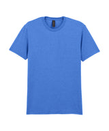 Softstyle™ Adult Ringspun T-Shirt in Heather Royal, front view
