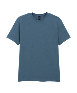 Softstyle™ Adult Ringspun T-Shirt in Indigo Blue, front view