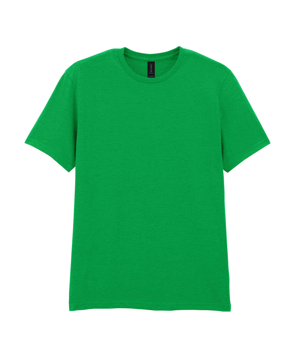 Softstyle™ Adult Ringspun T-Shirt in Irish Green, front view
