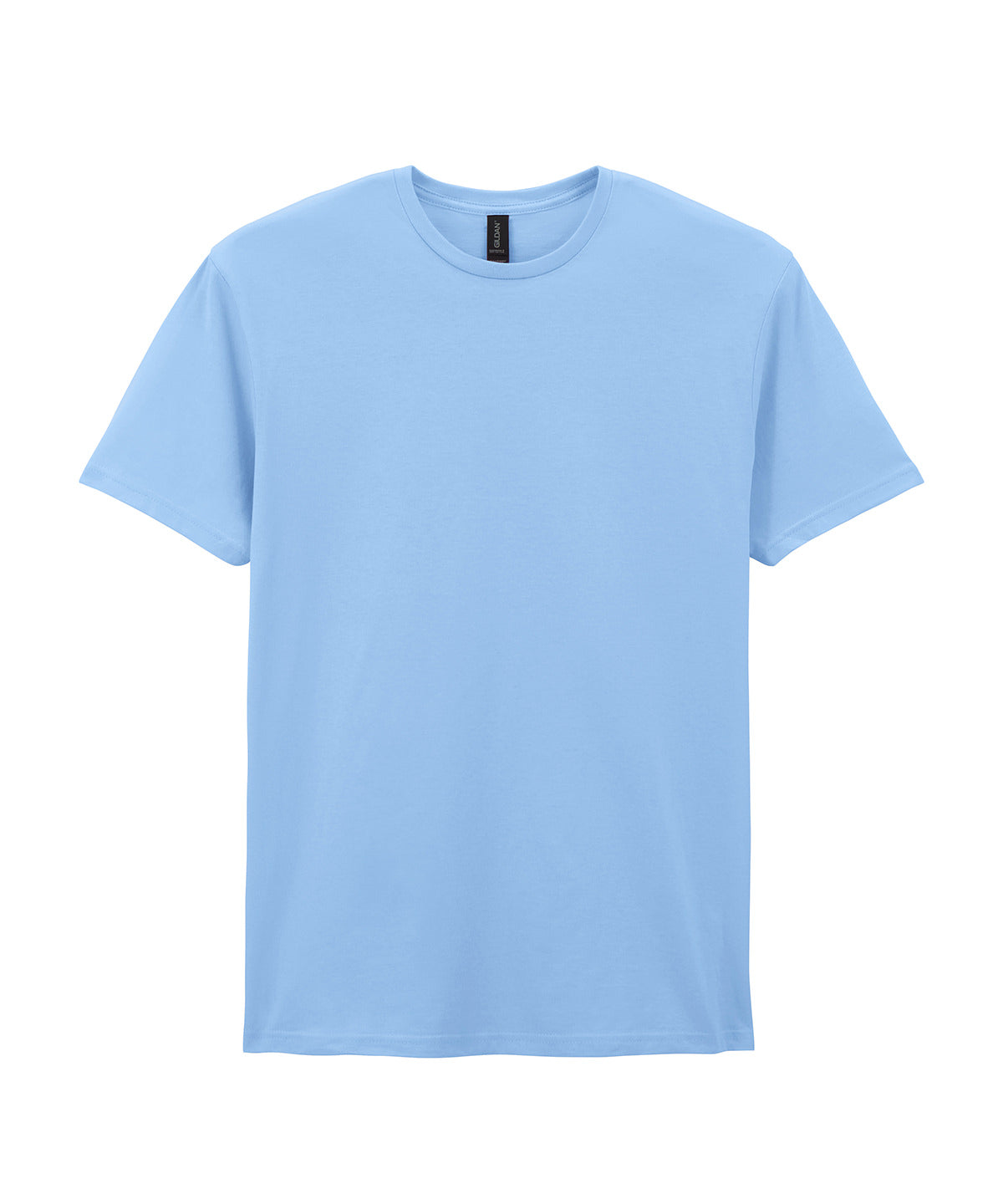 Softstyle™ Adult Ringspun T-Shirt in Light Blue, front view
