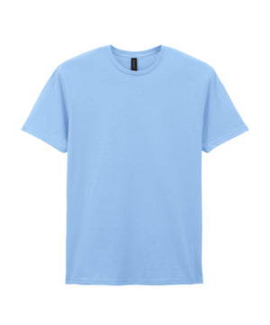 Softstyle™ Adult Ringspun T-Shirt in Light Blue, front view