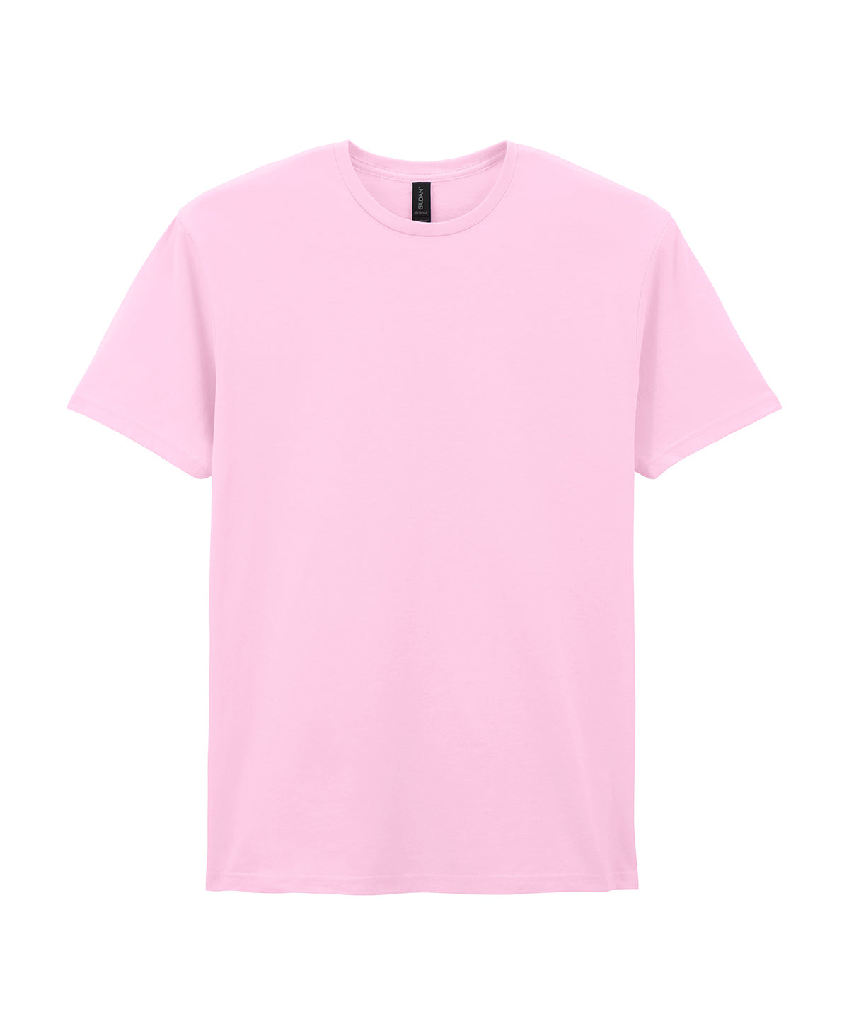 Softstyle™ Adult Ringspun T-Shirt in Light Pink, front view