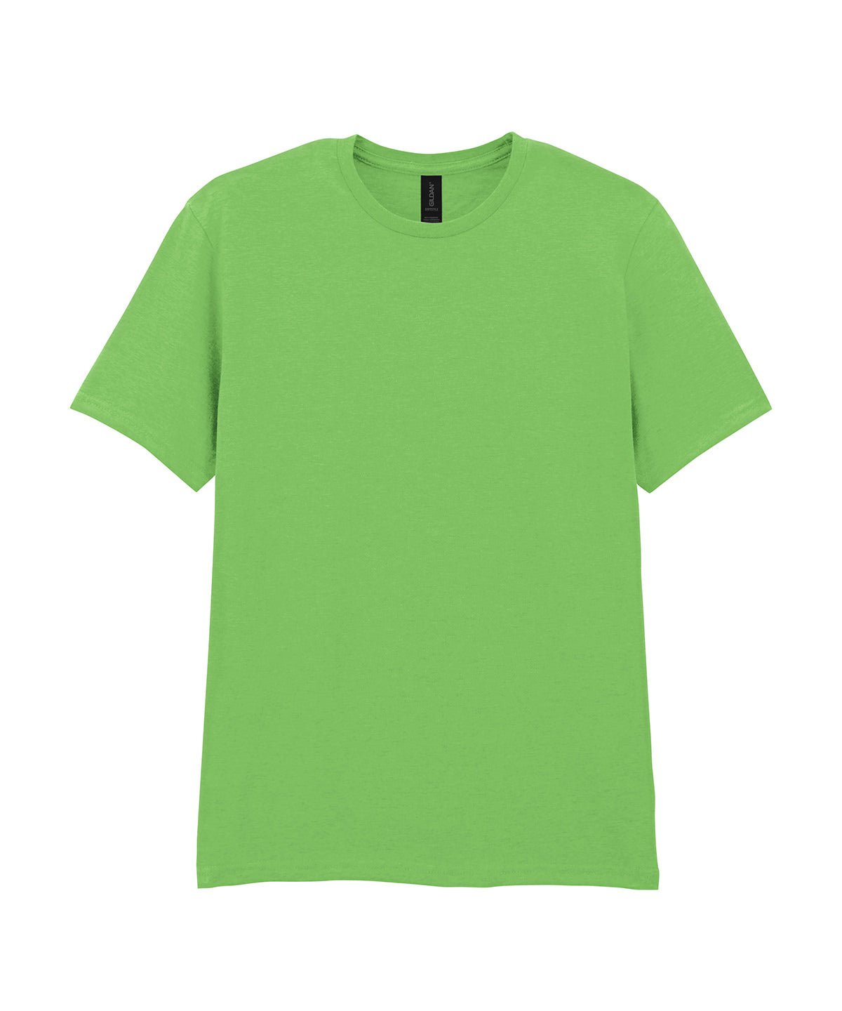 Softstyle™ Adult Ringspun T-Shirt in Lime, front view