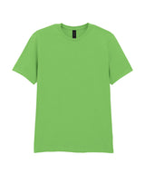 Softstyle™ Adult Ringspun T-Shirt in Lime, front view