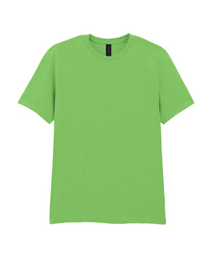Softstyle™ Adult Ringspun T-Shirt in Lime, front view