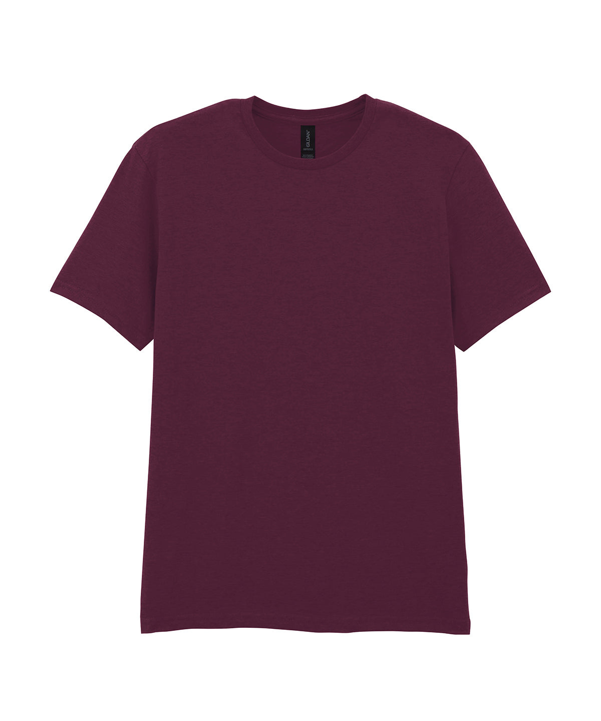 Softstyle™ Adult Ringspun T-Shirt in Maroon, front view