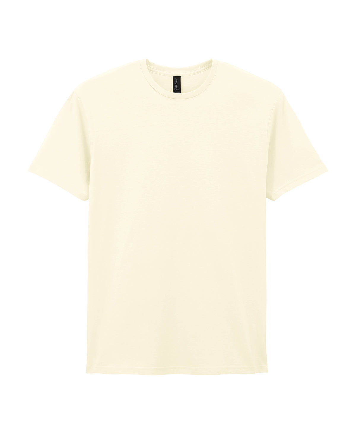 Softstyle™ Adult Ringspun T-Shirt in Off White, front view