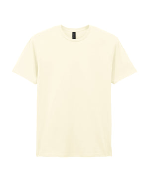 Softstyle™ Adult Ringspun T-Shirt in Off White, front view